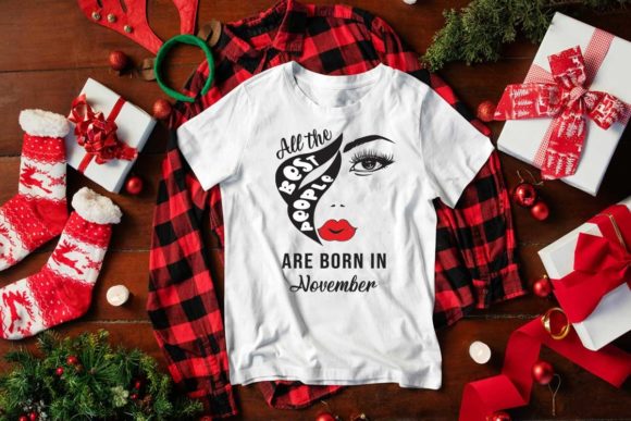 Best People Are Born in November SVG