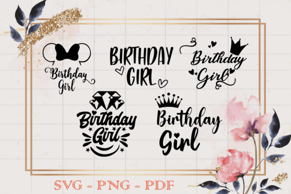 Birthday Gift Ideas Silhouette Bundle