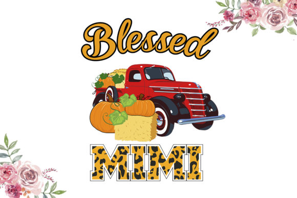 Blessed Mimi Embroidery Design