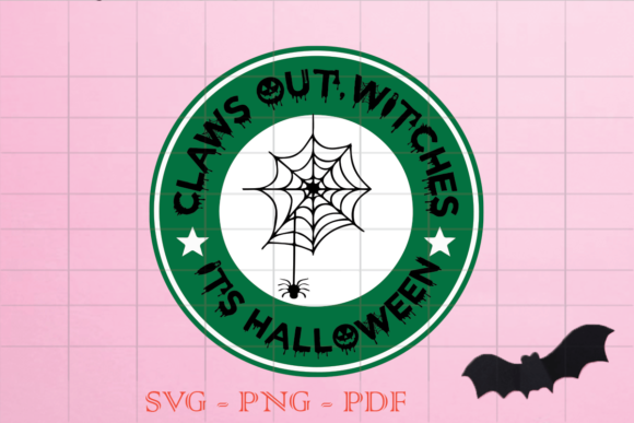 Claws Out Witches Web Halloween SVG