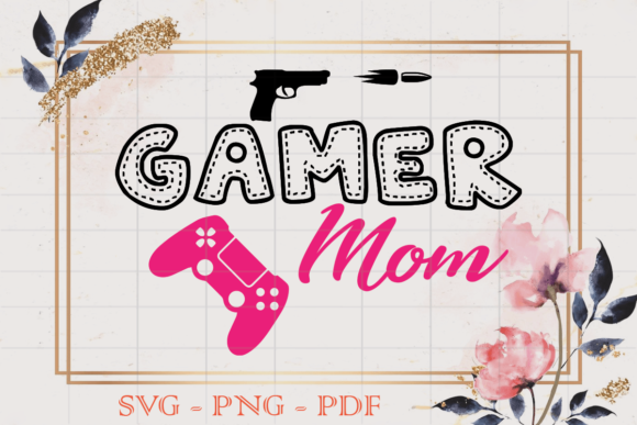 Gamer Mom SVG