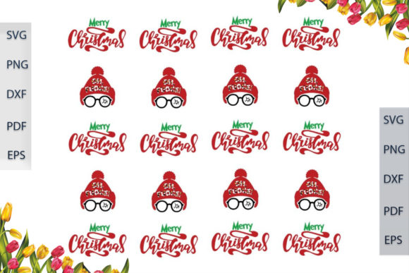Oh Fudge Christmas Pattern SVG Files
