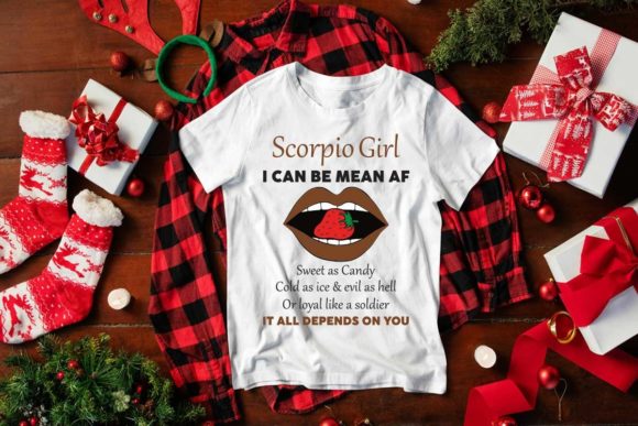 Scorpio Girl I Can Be Mean AF SVG Files