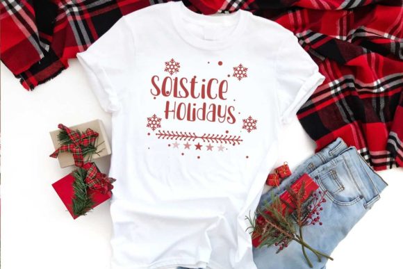 Solstice Holidays Embroidery Design