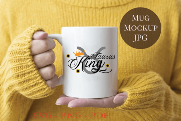 Taurus King Birthday Gift SVG
